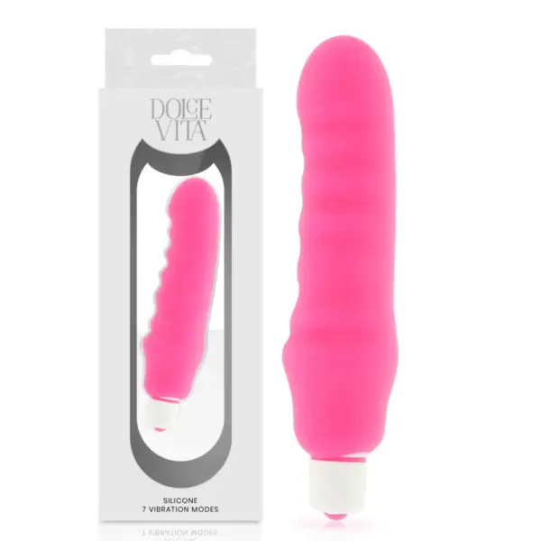 DOLCE VITA - GENIALE ROZE SILICONEN VIBRATOR
