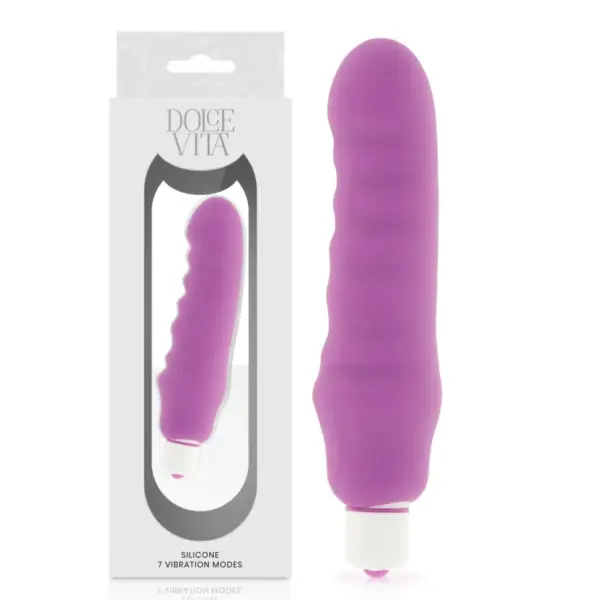 DOLCE VITA - GENIALE VIBRATOR SILICONEN LILA