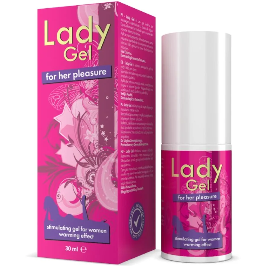 INTIMATELINE - LADY GEL VOOR GER PLEZIER STIMULERENDE GEL WARMTE-EFFECT VOOR HAAR 30 ML