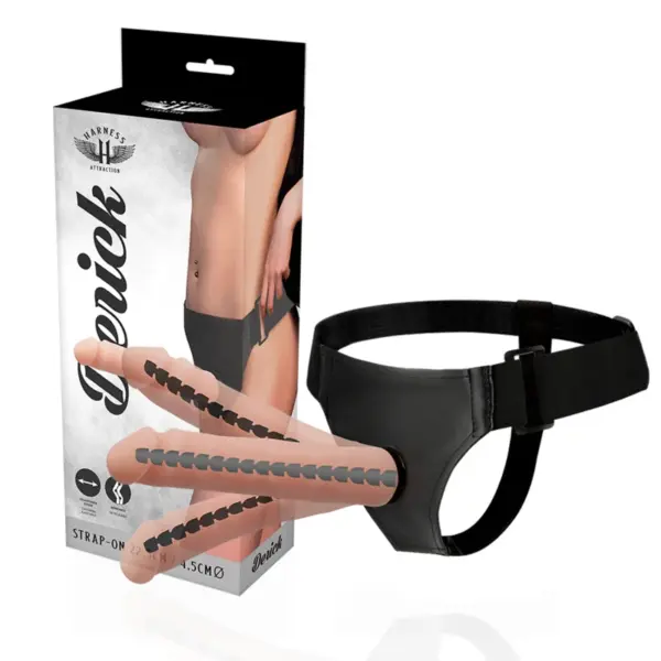 HARNESS ATTRACTION - DERICK GELEIDBAAR HARNAS 22,5 CM -OF- 4,5 CM