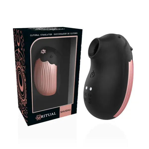 RITHUAL - SHUSHU 2.0 NEW GENERATION CLITORIS STIMULATOR ZWART