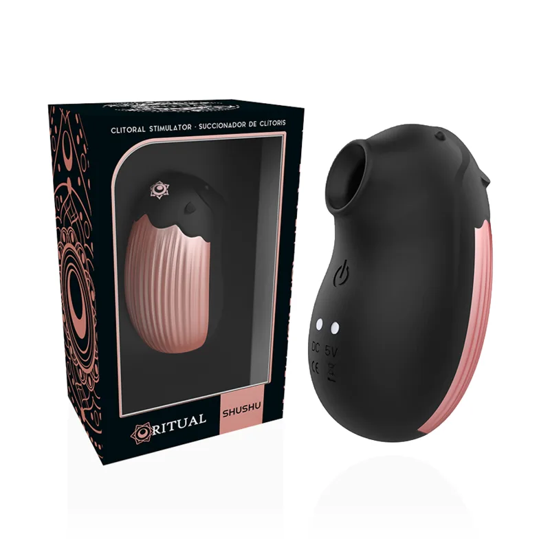 RITHUAL - SHUSHU 2.0 NEW GENERATION CLITORIS STIMULATOR ZWART