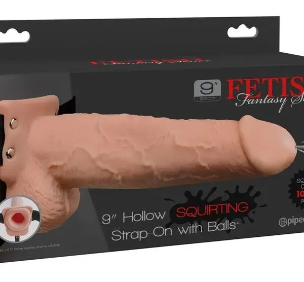 FETISH FANTASY SERIE - 9 HARNAS MET REALISTISCHE EJACULERENDE PENIS 22.9CM