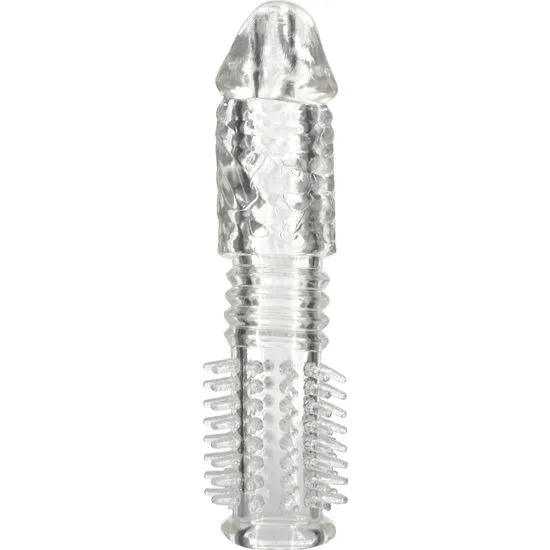 SEVEN CREATIONS - GETEXTUREERDE SILICONEN PENIS SLEEVE