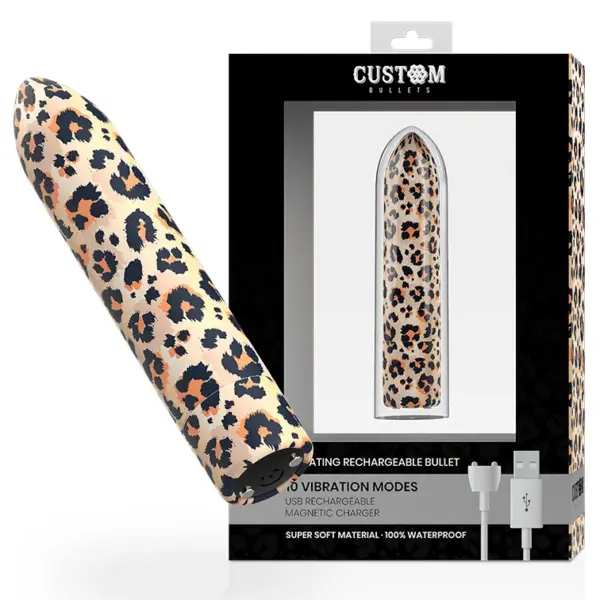 CUSTOM BULLETS - LEOPARD OPLAADBARE KOGEL 10 INTENSITEITEN