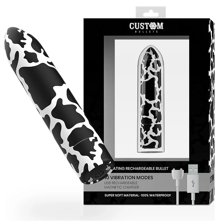 CUSTOM BULLETS - OPLAADBARE KOEKOGEL 10 INTENSITEITEN