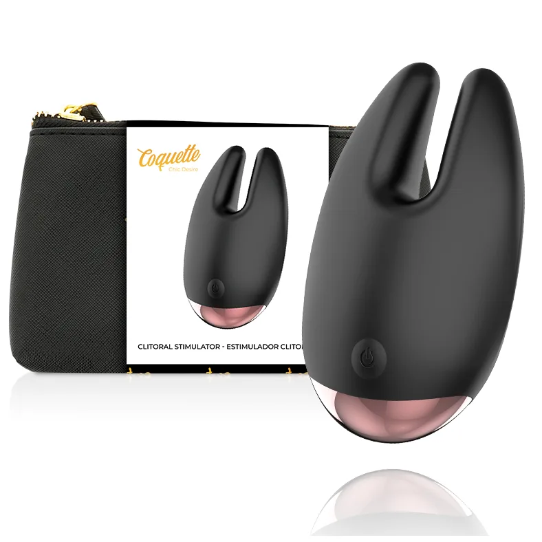 COQUETTE CHIC DESIRE - CLITORIS STIMULATOR ZWART / GOUD