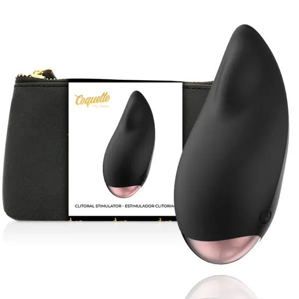 COQUETTE CHIC DESIRE - ZWART / GOUD CLITORIS STIMULATOR DROP