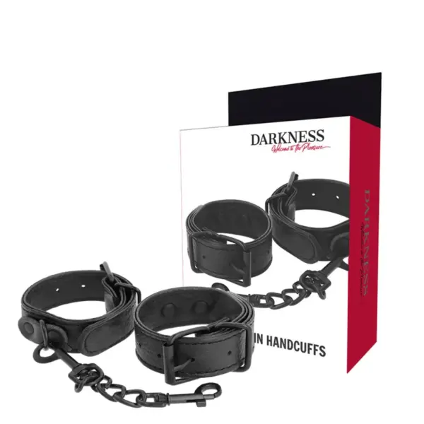 DARKNESS - DUNNE BREEDTE GETEXTUREERDE HANDBOEIEN