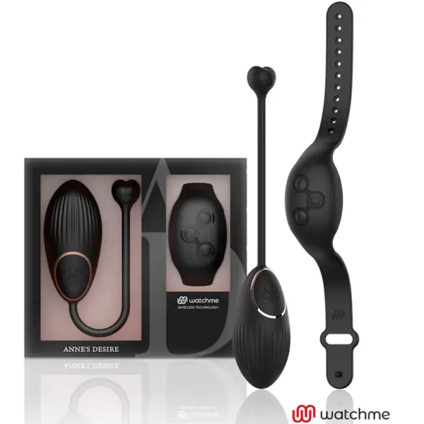 ANNE'S DESIRE - WATCHME TECHNOLOGY AFSTANDSBEDIENING EGG ZWART