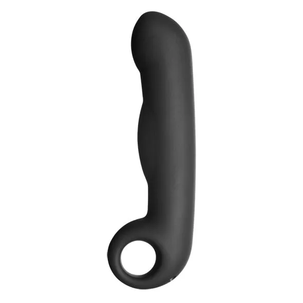 ELECTRASTIM - OVID SILICONE ZWARTE DILDO