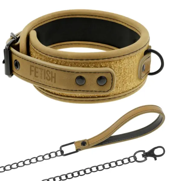 FETISH SUBMISSIVE ORIGEN - NEOPREEN GEVOERDE KETTING