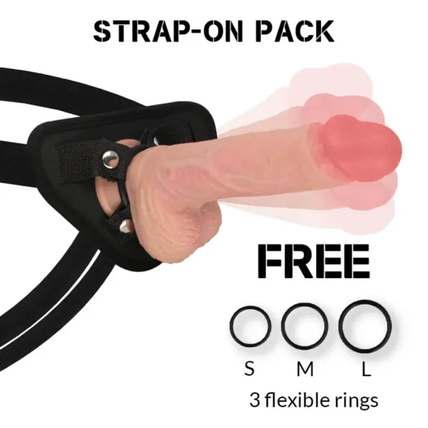 ROCKARMY - HARNAS + HAWK ROTATOR EN VIBRATOR 22 CM -OF- 4,6 CM