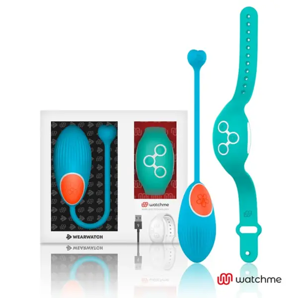 WEARWATCH - EGG AFSTANDSBEDIENINGSTECHNOLOGIE WATCHME BLAUW / AQUAMARIJN