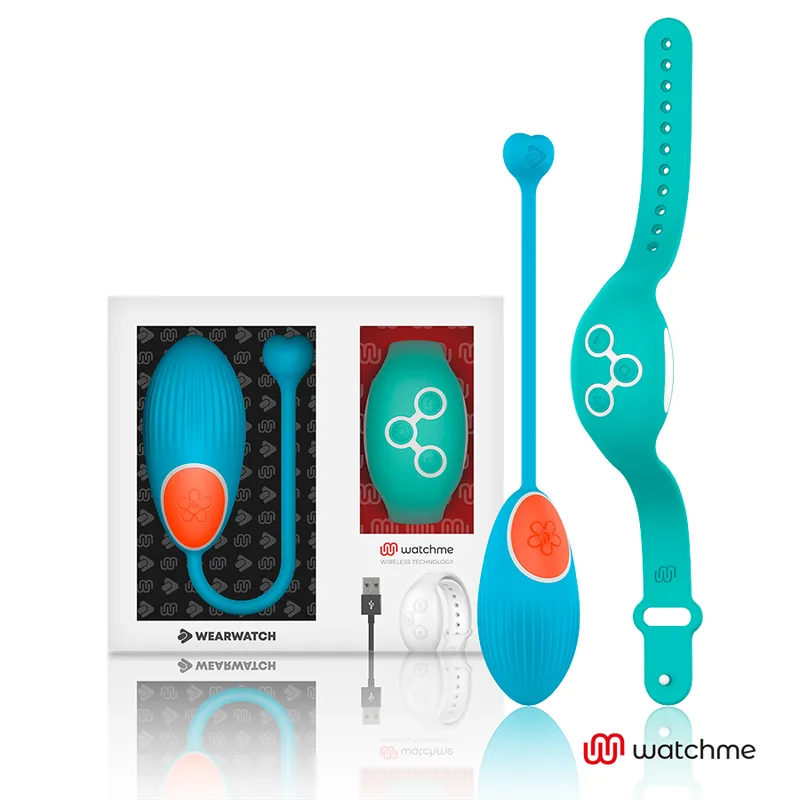 WEARWATCH - EGG AFSTANDSBEDIENINGSTECHNOLOGIE WATCHME BLAUW / AQUAMARIJN