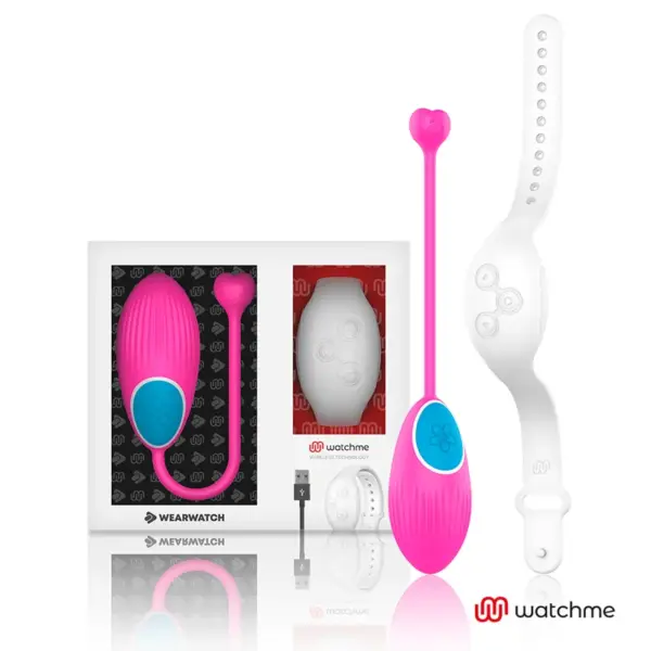 WEARWATCH - EGG AFSTANDSBEDIENINGSTECHNOLOGIE WATCHME FUCHSIA / NIVEO