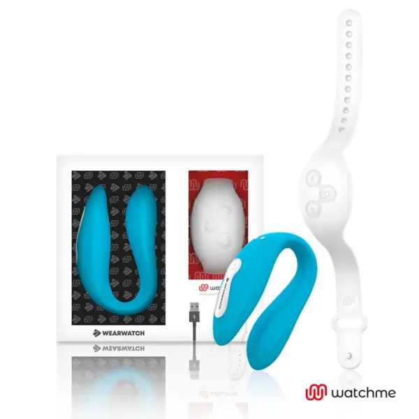 WEARWATCH - DUBBELE VIBRATORTECHNOLOGIE WATCHME INDIGO/SNOWY