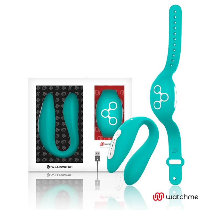 WEARWATCH - DUAL TECHNOLOGY VIBRATOR WATCHME LICHTGROEN