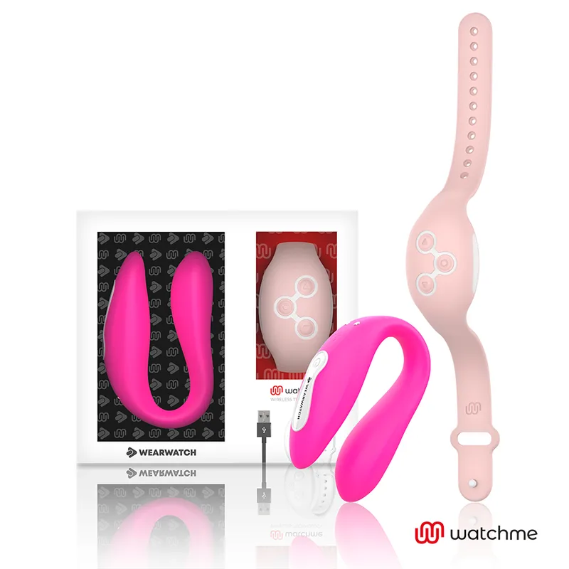 WEARWATCH - DUBBELE TECHNOLOGIE VIBRATOR WATCHME FUCHSIA / ROZE