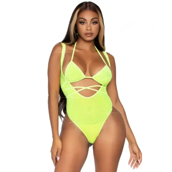 LEG AVENUE - BIKINI TOP EN BODY ONE SIZE