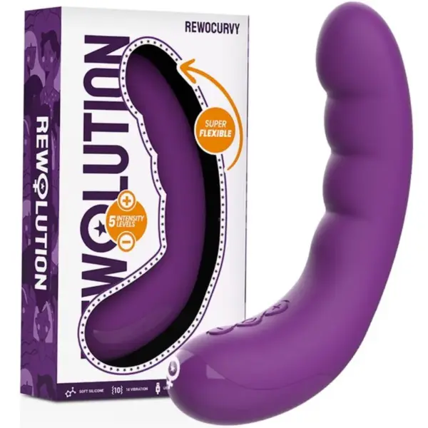 REWOLUTION - REWOCURVY OPLAADBARE FLEXIBELE VIBRATOR