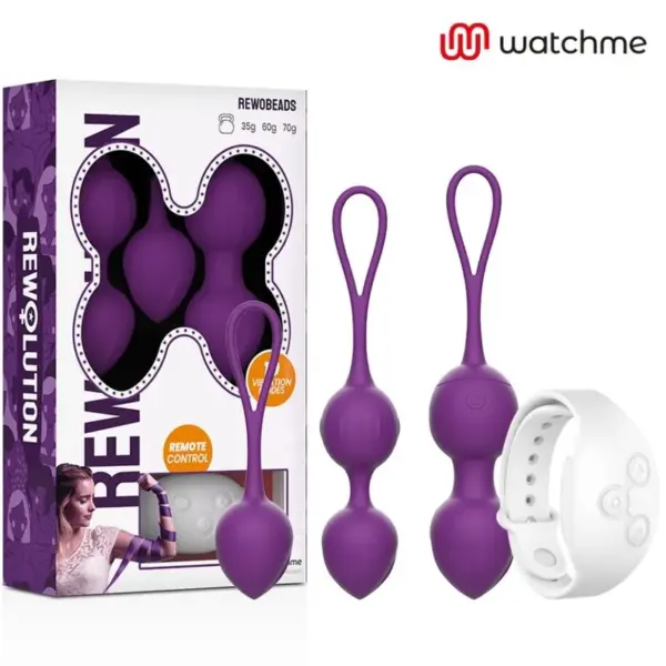 REWOLUTION - REWOBEADS VIBRERENDE BALLEN AFSTANDSBEDIENING MET WATCHME TECHNOLOGIE