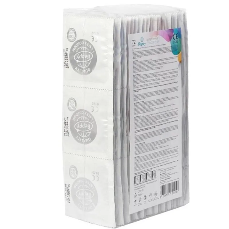 BEPPY - NATUURLIJKE CONDOOMS 72 STUKS