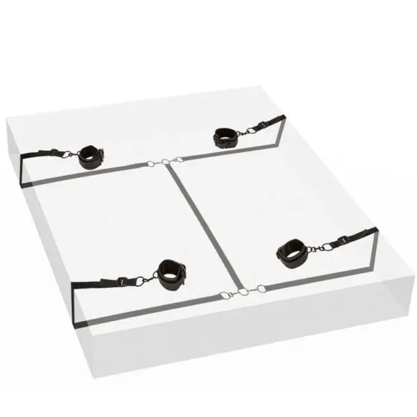CALEXOTICS - BOUNDLESS RODE BEVESTIGINGSSET BEDBEVESTIGING