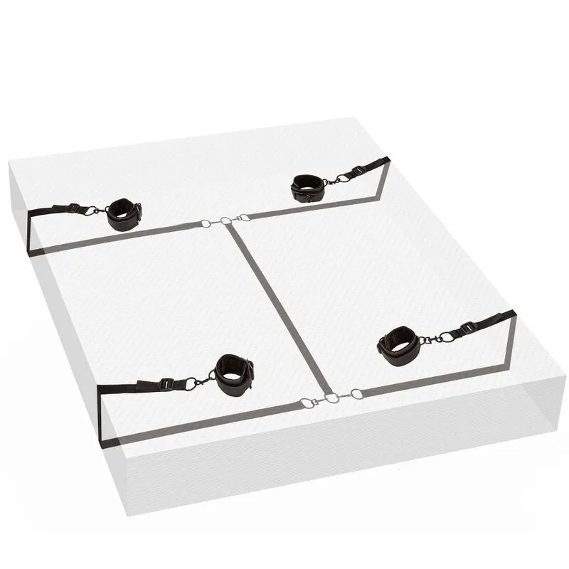 CALEXOTICS - BOUNDLESS RODE BEVESTIGINGSSET BEDBEVESTIGING