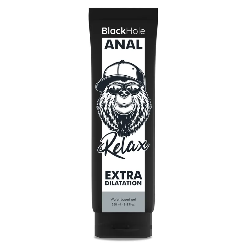 BLACK HOLE - WATERBASISGEL ANALE DILATIE 250 ML