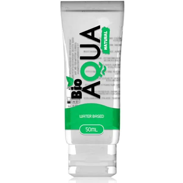 BIOAQUA - GLIJMIDDEL NATUURLIJKE INGREDIËNTEN OP WATERBASIS 50 ML