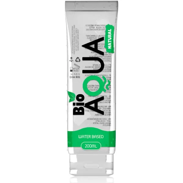 BIOAQUA - GLIJMIDDEL NATUURLIJKE INGREDIËNTEN OP WATERBASIS 200 ML