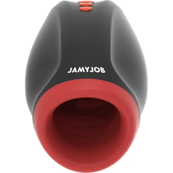 JAMYJOB - NOVAX MASTURBATOR MET VIBRATIE EN COMPRESSIE