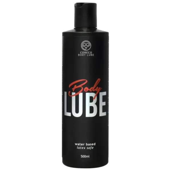 COBECO - BODYLUBE BODY LUBE WATERGEBASEERD LATEX VEILIG GLIJMIDDEL 500 ML