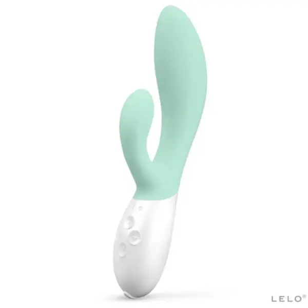 LELO - INA 3 GROENE VIBRATOR KONIJN LUXE AQUA GROEN