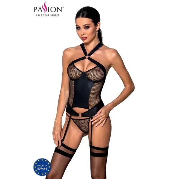 PASSION - AMANDA KORSET ECOLOGISCH LEER S/M