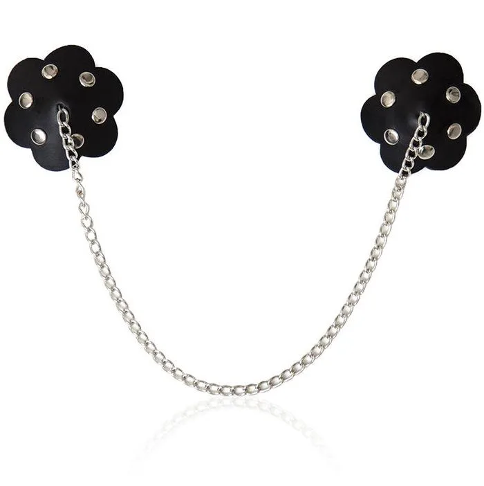 OHMAMA FETISH - PETAL TEPELBEDEKKINGEN MET KETTING