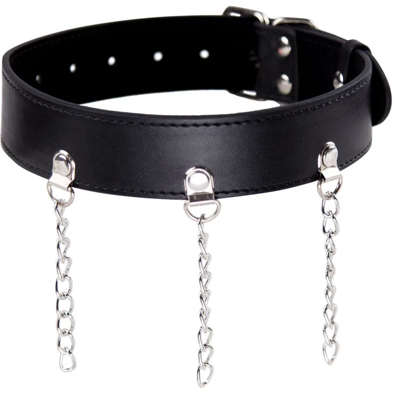 OHMAMA FETISH - FETISH-HALSBAND MET RINGEN