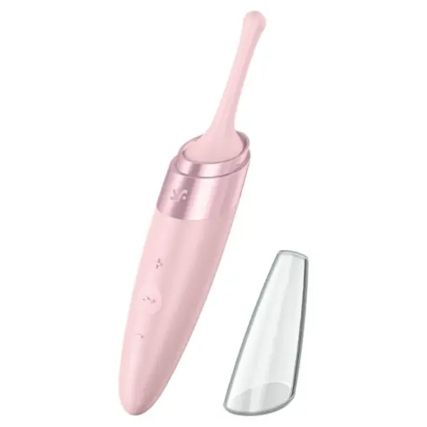 SATISFYER - TWIRLING DELIGHT CLITORIS STIMULATOR ROZE