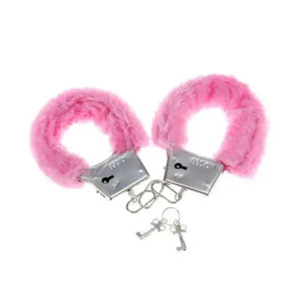 DIABLO PICANTE - ROZE GEVOERDE METALEN HANDBOEIEN