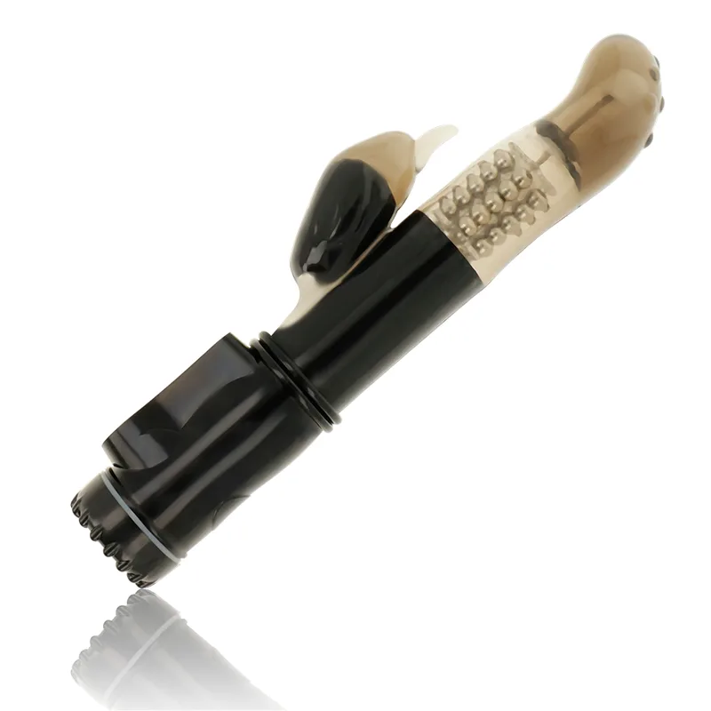 OHMAMA - ROTERENDE VIBRATOR MET DOLFIJN CLITORIS STIMULATOR