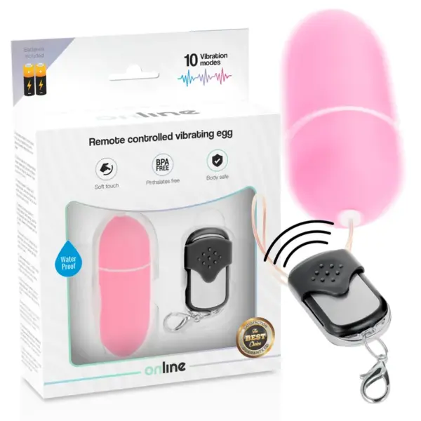 ONLINE - AFSTANDSBEDIENING VIBREREND EI L ROZE