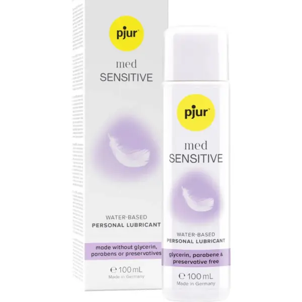PJUR - MED SENSITIVE GLIDE GLIJMIDDEL OP WATERBASIS 100 ML