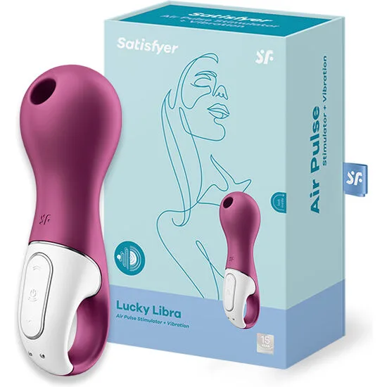 SATISFYER - GELUKKIGE WEEGSCHAAL ZUIGER EN VIBRATOR