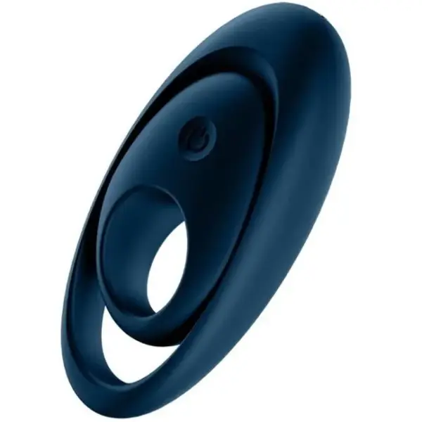 SATISFYER - GLORIEUS DUO VIBRERENDE RING BLAUW