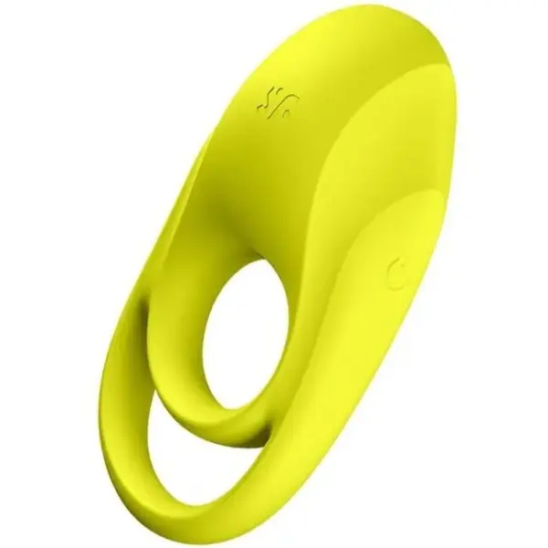 SATISFYER - SPECTACULAIR DUO VIBRERENDE RING GEEL