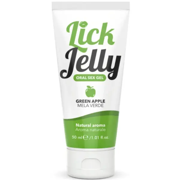 INTIMATELINE - LICK JELLY GLIJMIDDEL GROENE APPEL 50 ML