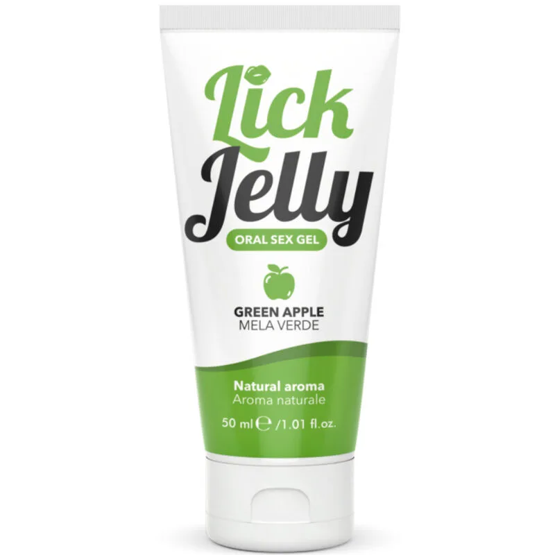 INTIMATELINE - LICK JELLY GLIJMIDDEL GROENE APPEL 50 ML