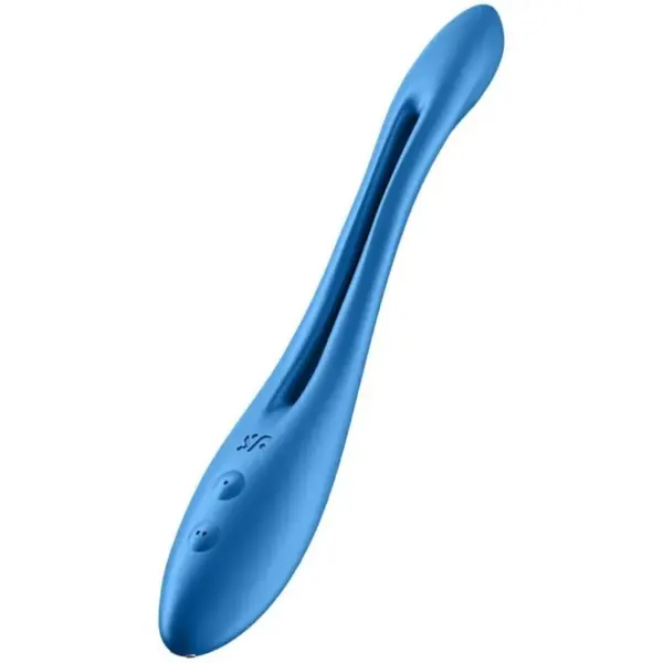SATISFYER - ELASTISCHE SPEL MULTI VIBRATOR BLAUW