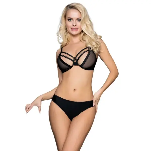 SUBBLIME - TWEEDELIGE SET BH EN SLIPJE S/M